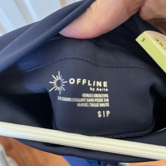 Offline by Aerie 7/8 color block leggings, NWT - Picture 7 of 8